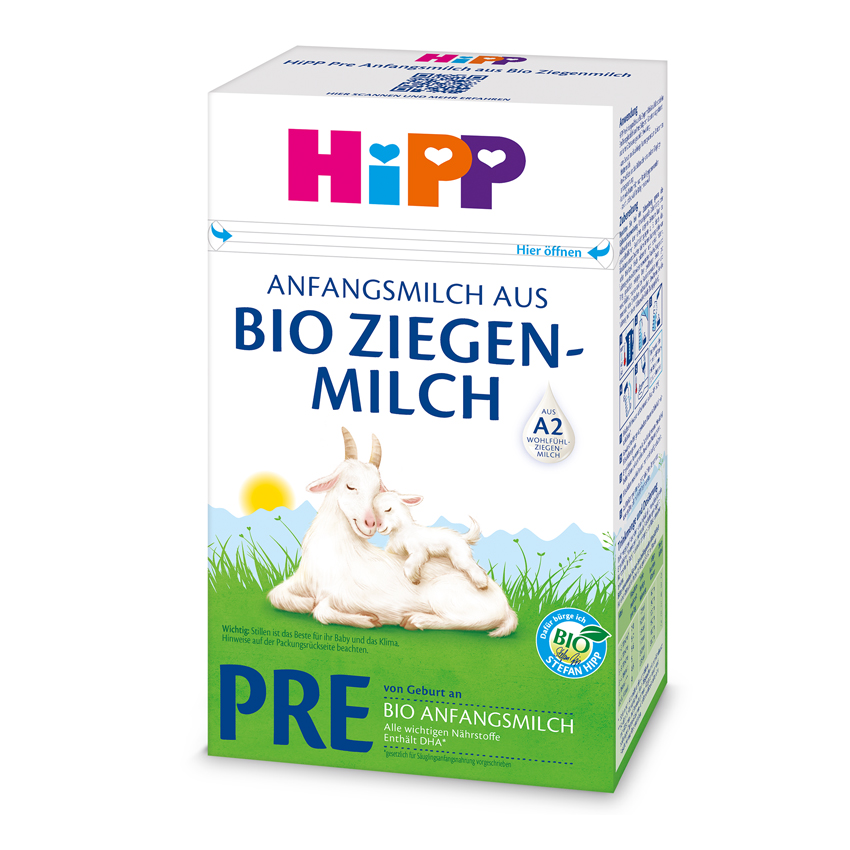 HiPP Pre Органічна дитяча суха суміш на козиному молоці з народження