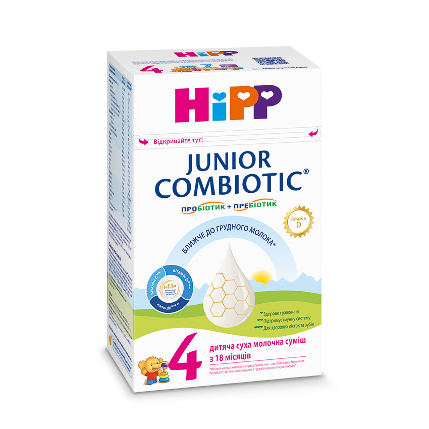 Молочна суміш  HiPP Combiotic 4